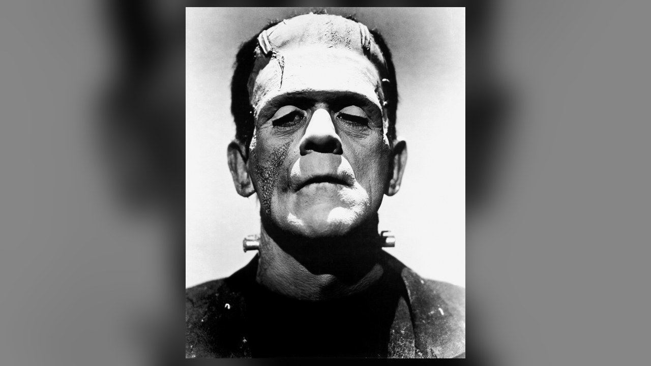 Boris Karloff as Frankenstein's monster