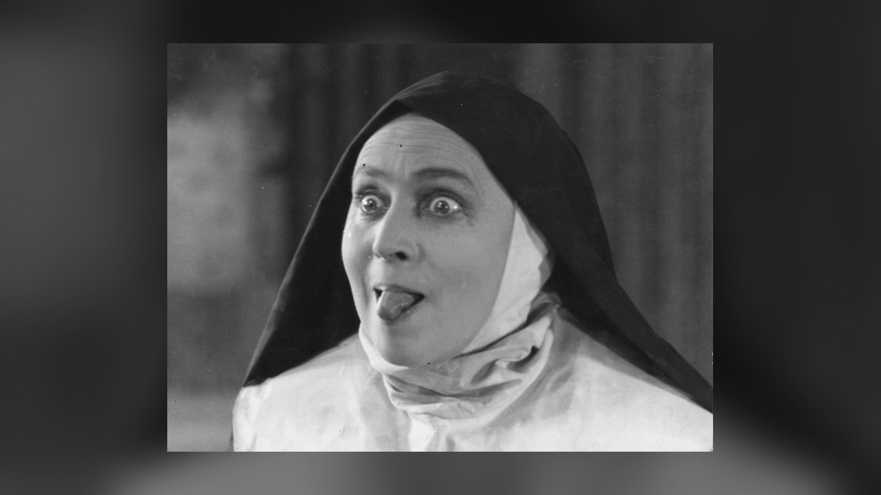 Possessed nun in Häxan